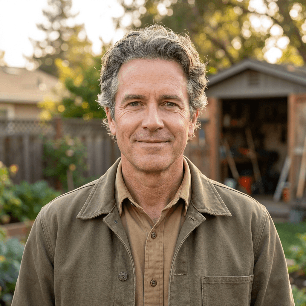 Portrait of a male district forester